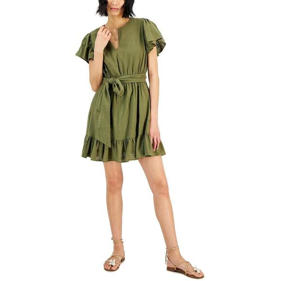 NWT INC International Concepts Fit & Flare Mini Dress - Size XS - Picture 1 of 8